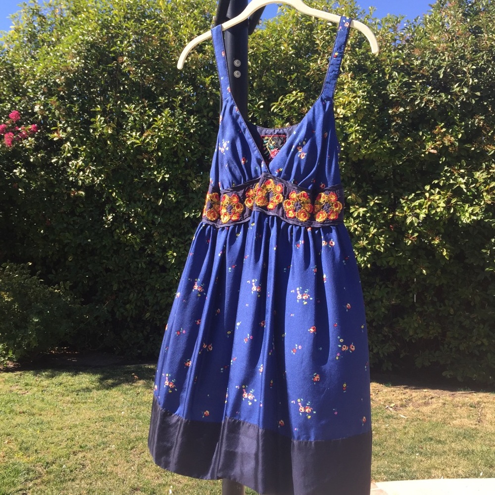 🌿 Johnny Was Floral Silk Tunic Tank/Dress